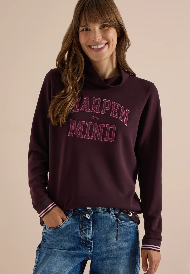 Sharpen Your Mind FP Shirt, berry red
