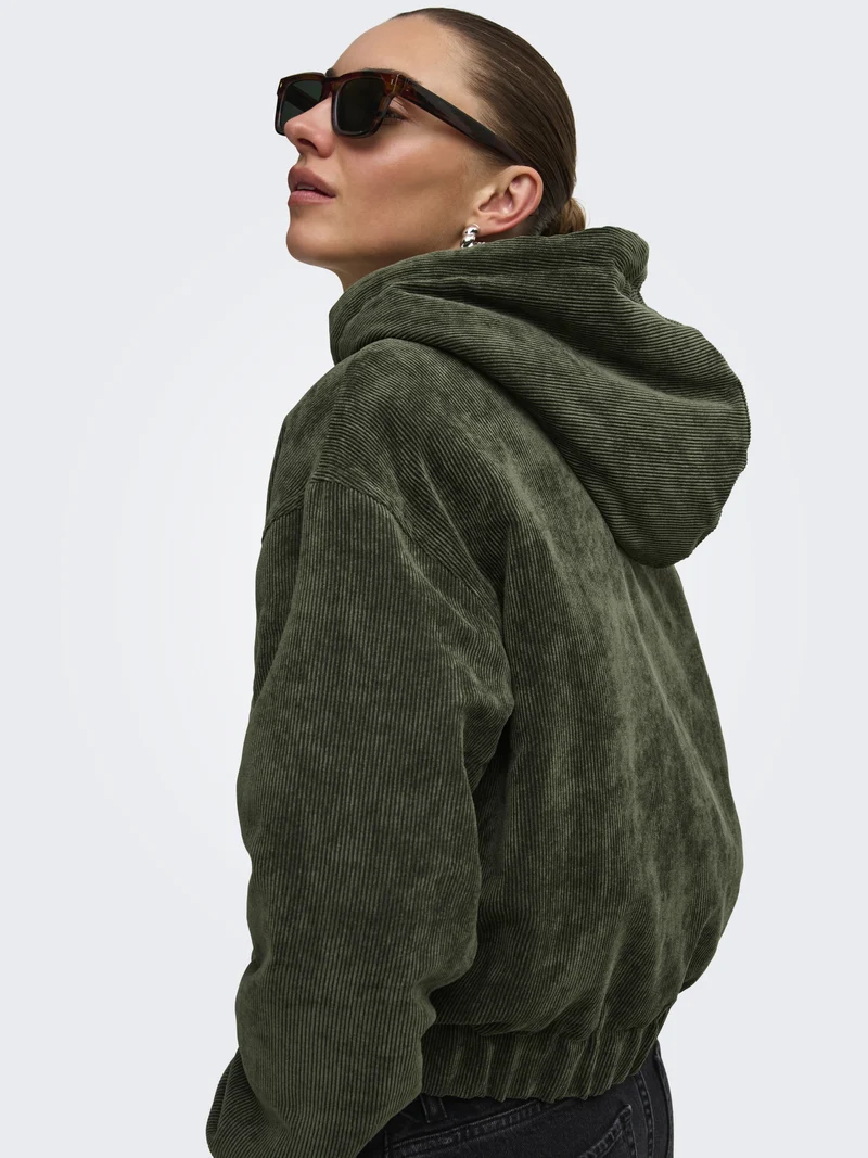ONLSUVA CORDUROY PAD SHORT JACKET C, Kalamata