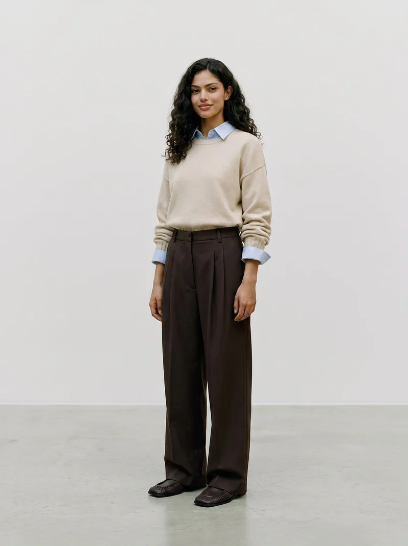 VMKACY LS O-NECK PULLOVER, Birch/MELANGE