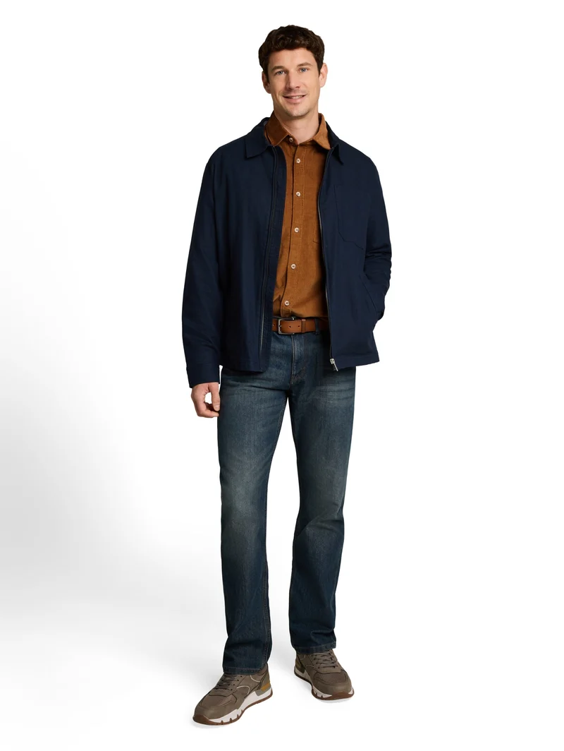 soft corduroy shirt, bright camel brown
