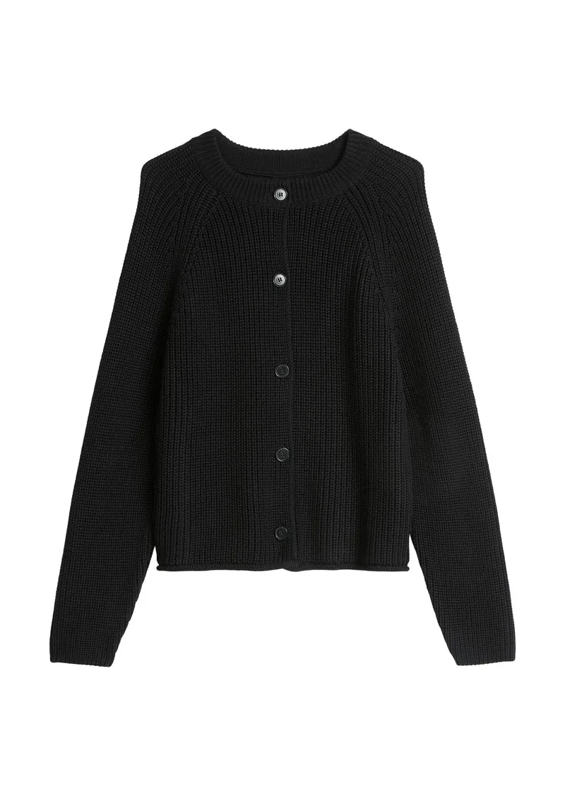 Knit Cardigans Longsleeve, Black