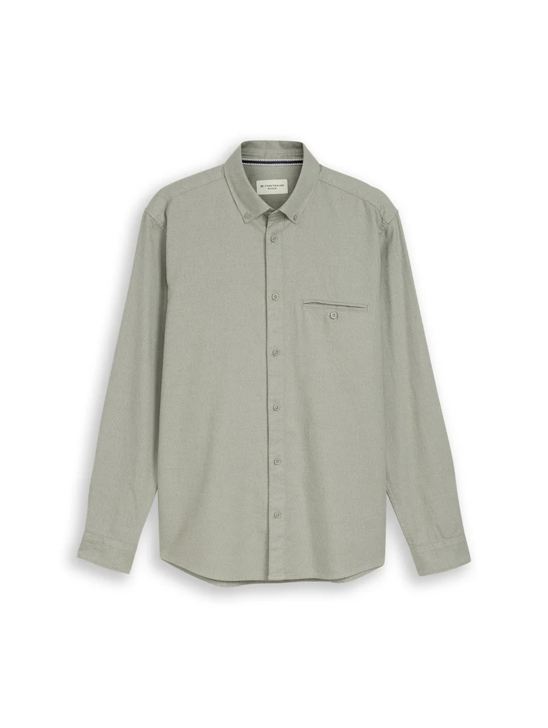 structured shirt, mint based green structure