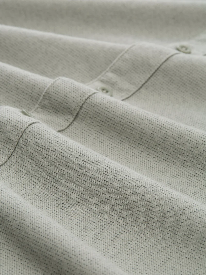 structured shirt, mint based green structure