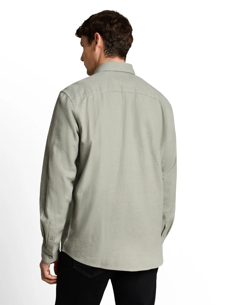 structured shirt, mint based green structure