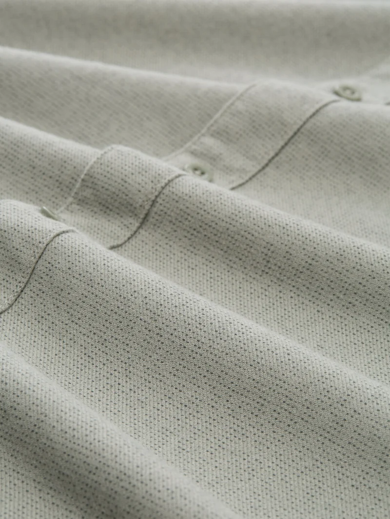 structured shirt, mint based green structure