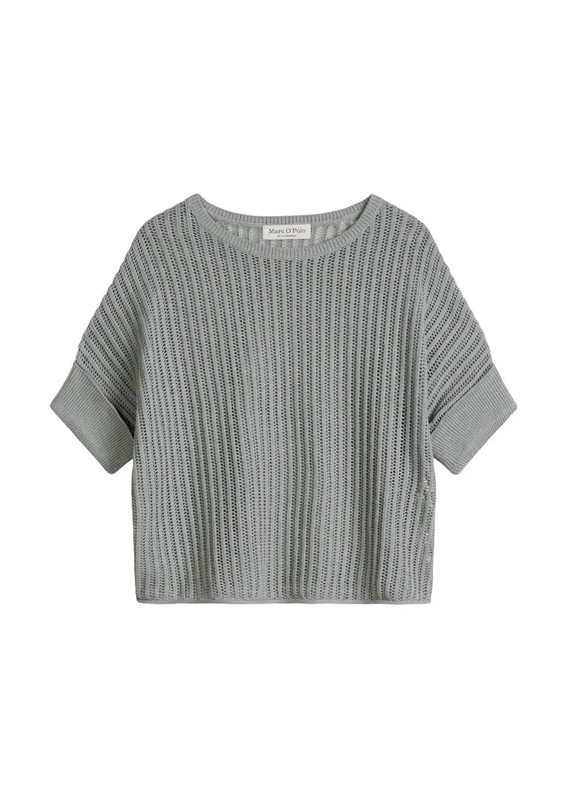 Knit Pullovers Shortsleeve, Quiet Sea
