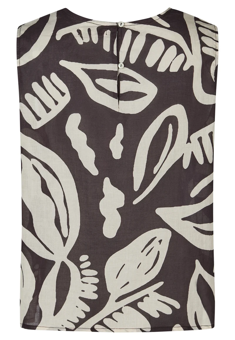TOP, DARK CHOCOLATE GRAPHIC