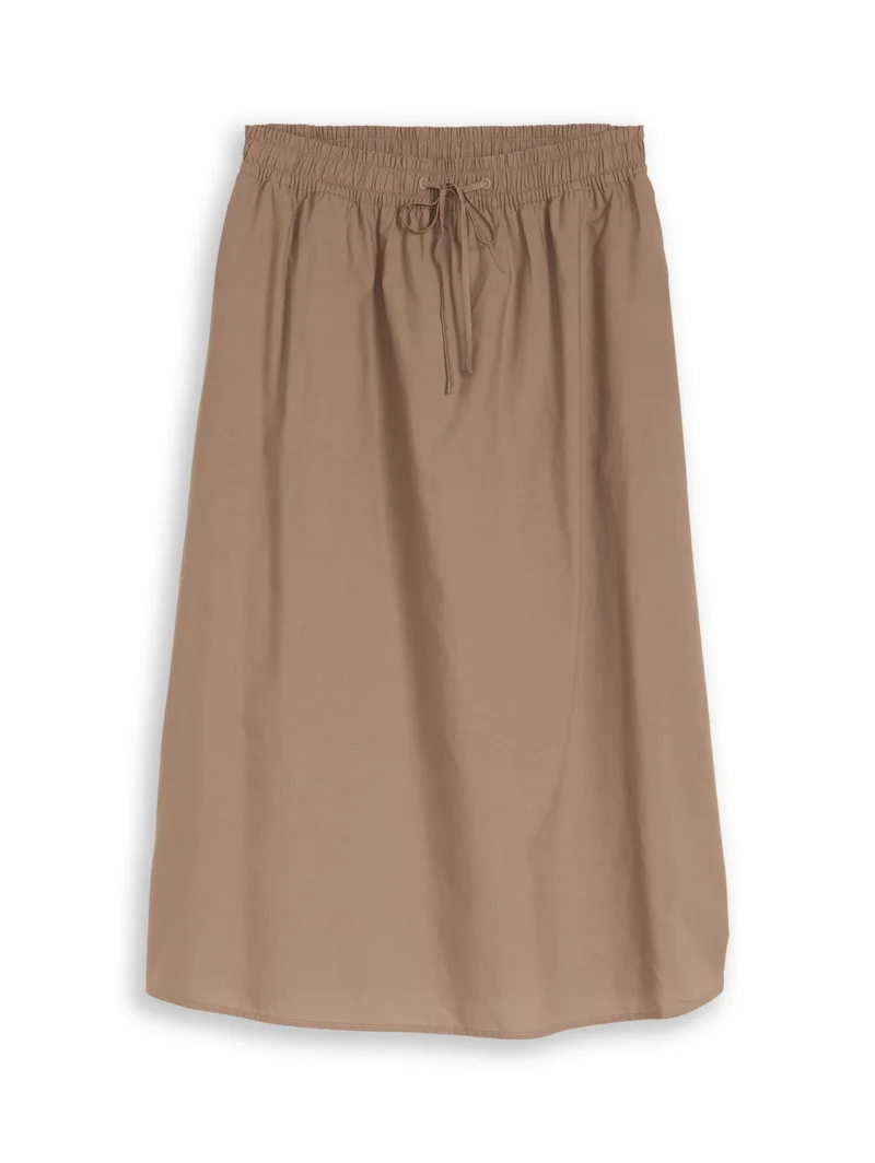 skirt fluent, taupe grey
