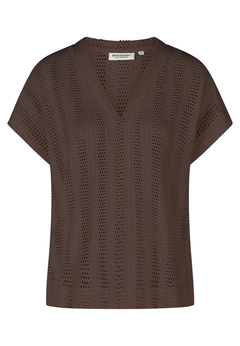 SWEATER, DARK CHOCOLATE