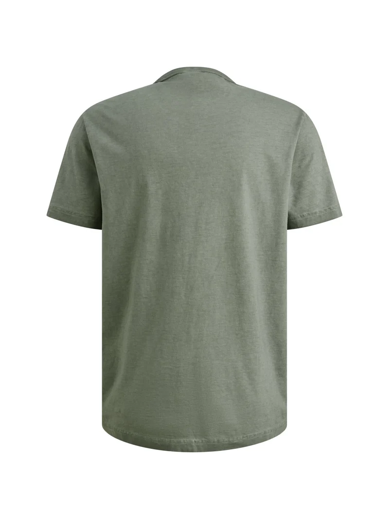 Short sleeve r-neck single jersey, Iceberg Green