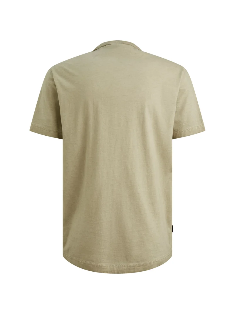 Short sleeve r-neck single jersey, Spray Green