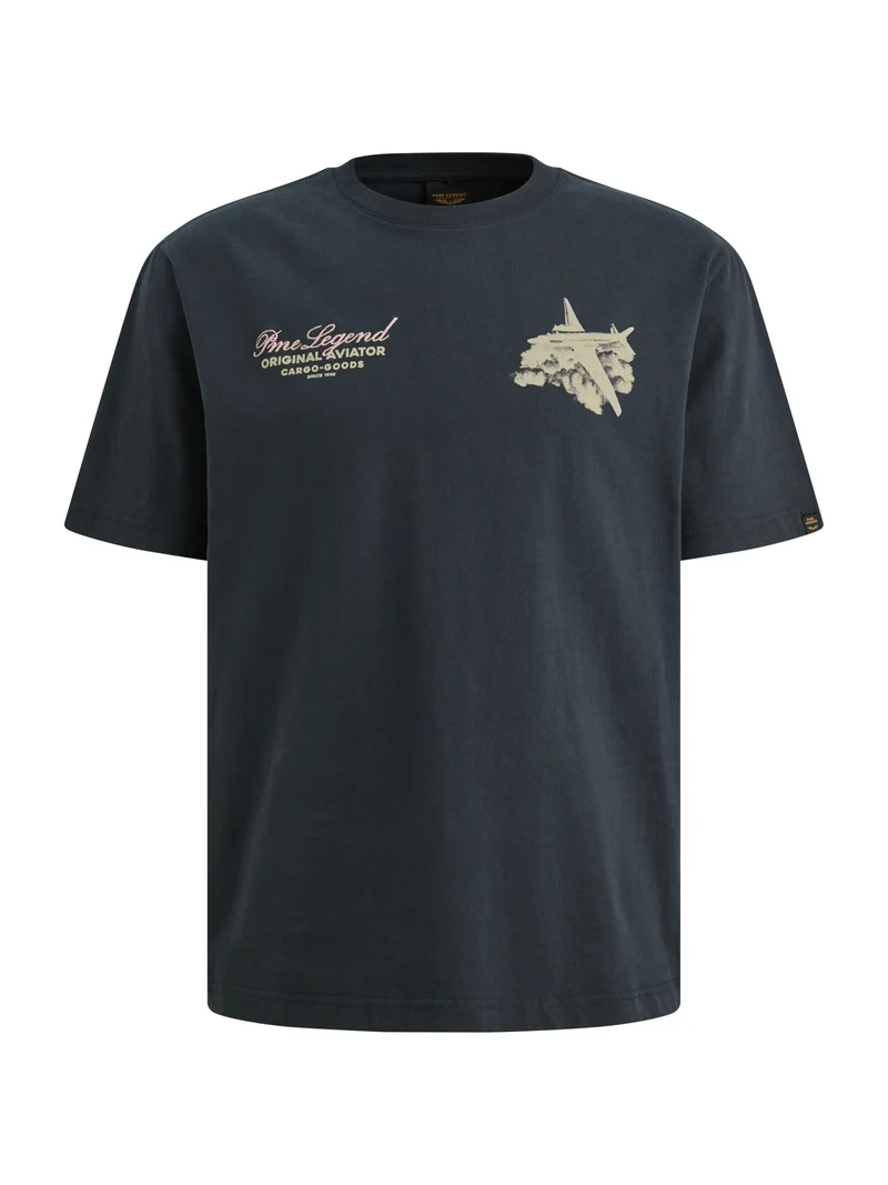 Short sleeve r-neck heavy open end, Carbon