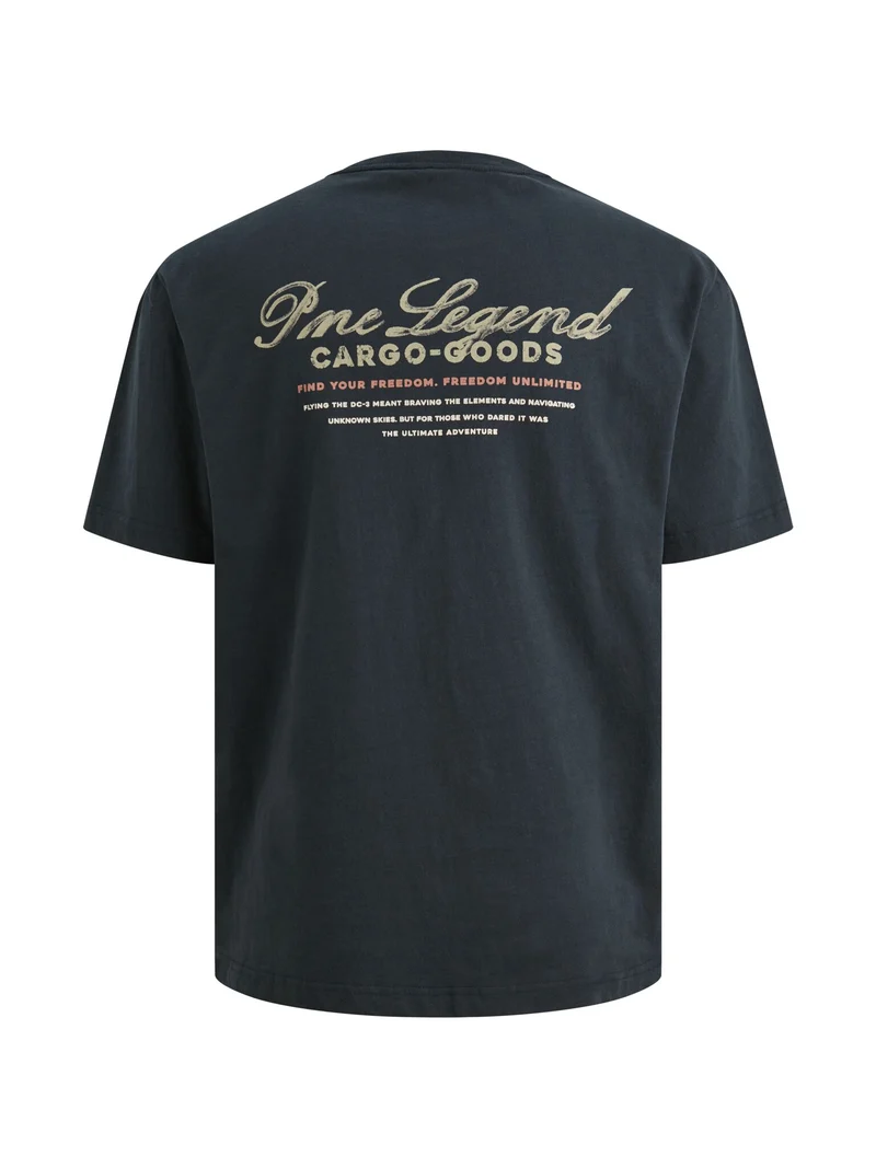 Short sleeve r-neck heavy open end, Carbon