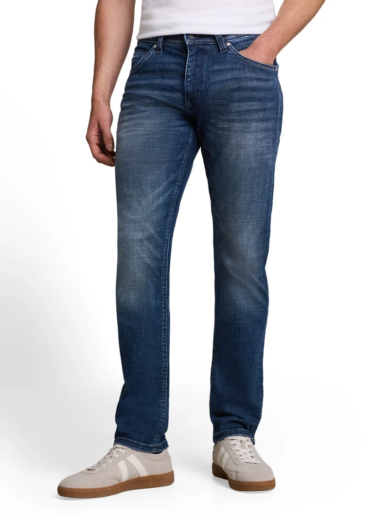 TTJosh regular, Used Dark Stone Blue Denim