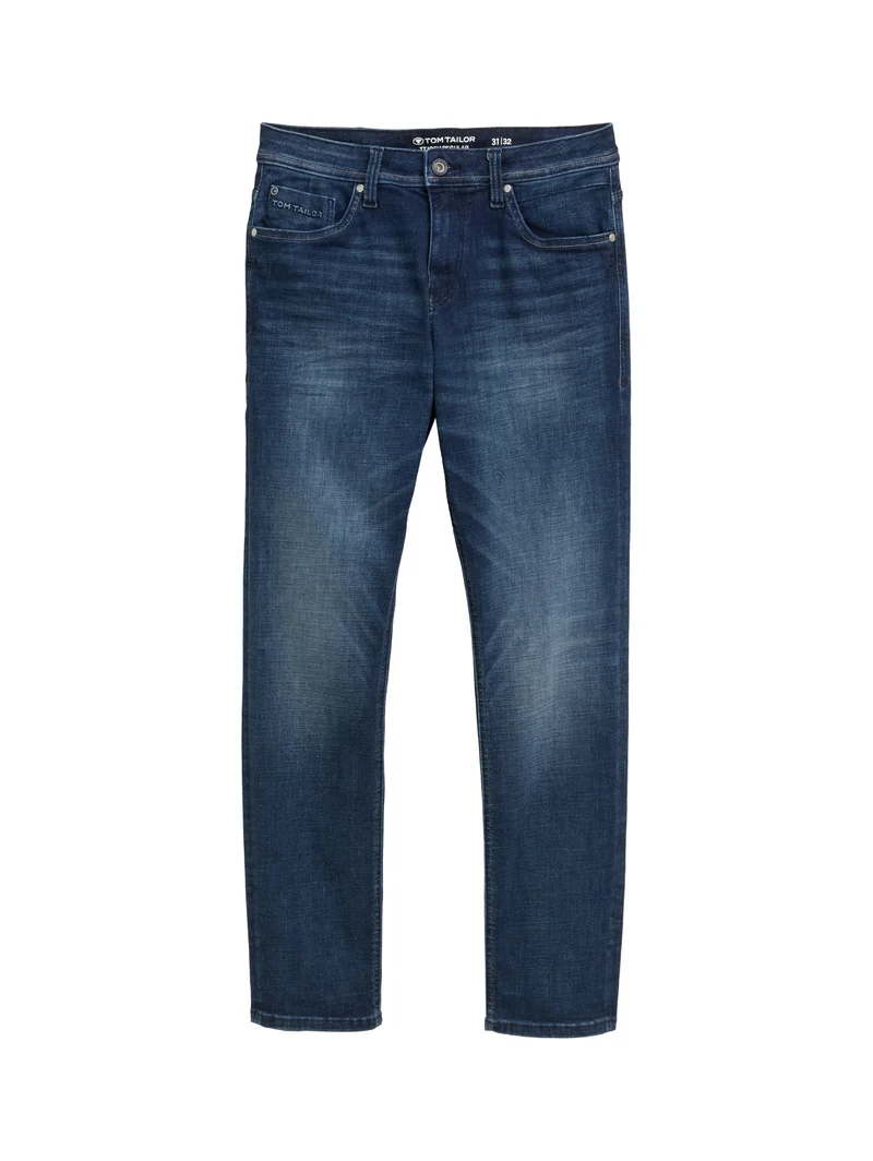 TTJosh regular, Used Dark Stone Blue Denim