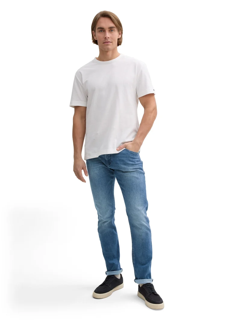 TTJosh regular, Used Mid Stone Blue Denim