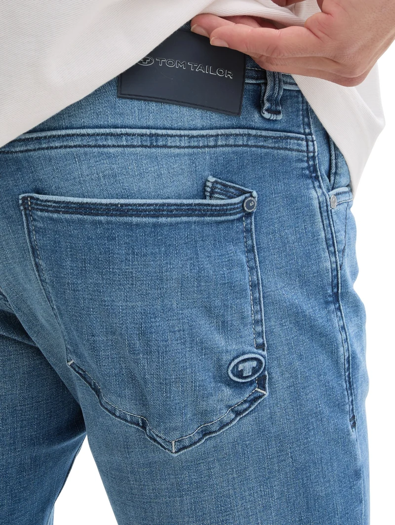 TTJosh regular, Used Mid Stone Blue Denim