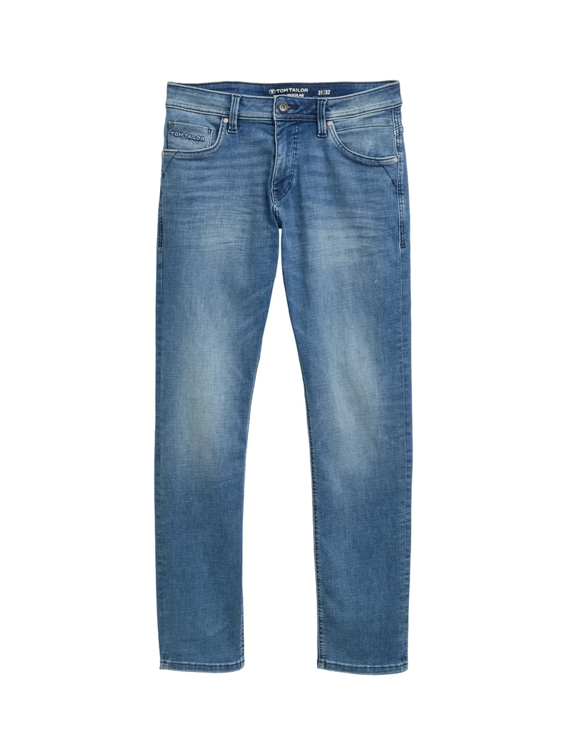 TTJosh regular, Used Mid Stone Blue Denim