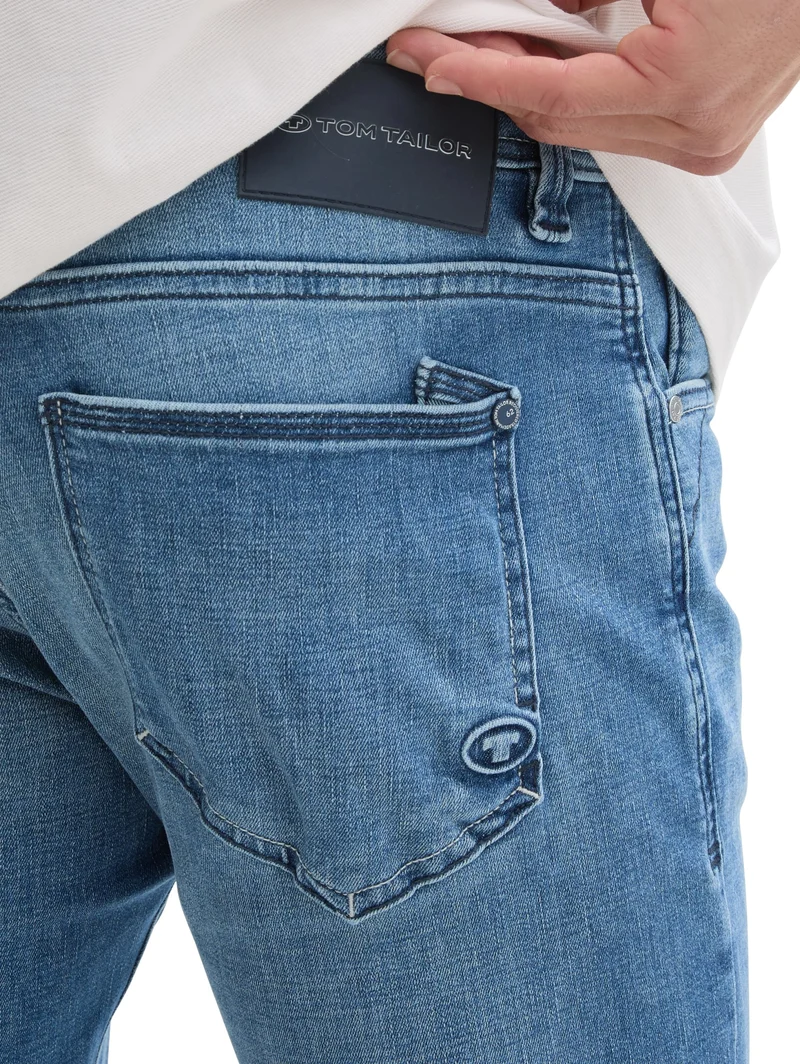TTJosh regular, Used Mid Stone Blue Denim