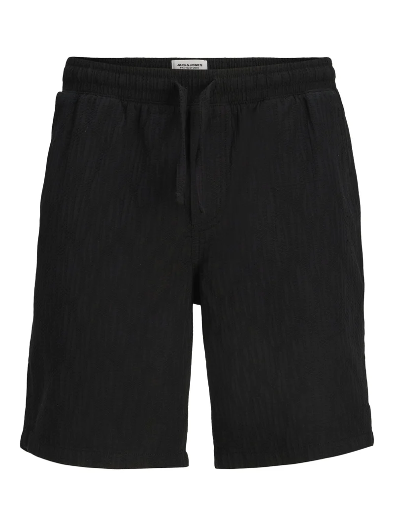 JPSTJAIDEN WAVY JOGGER SHORT REG SN, Black