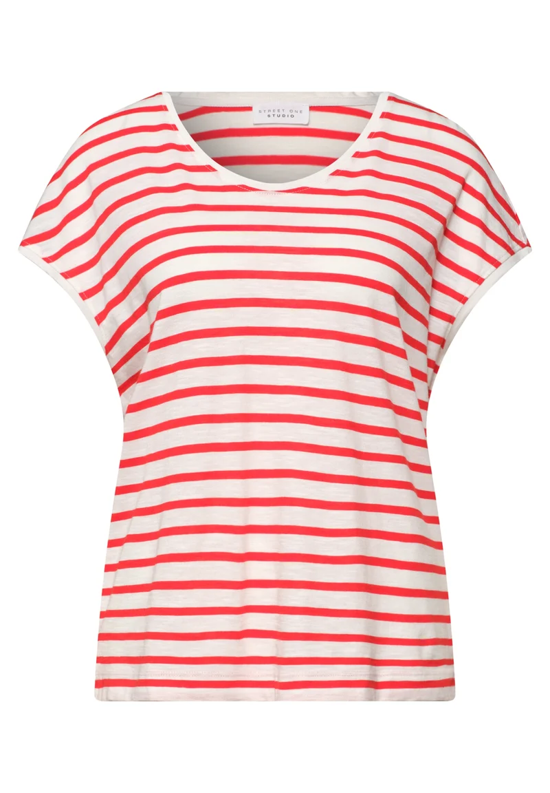 LTD QR_Studio_yds v-neck shirt, chili red