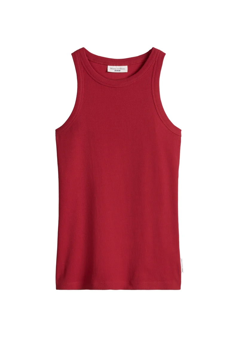 T-Shirt, SLL, Heavy Rib, Slim Fit, Vivid Cherry