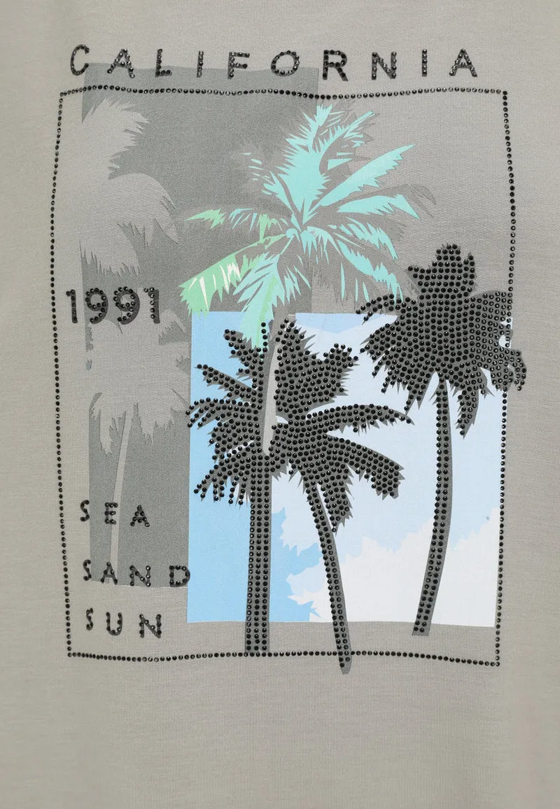 T-Shirt 1/2 Arm, Seagrass