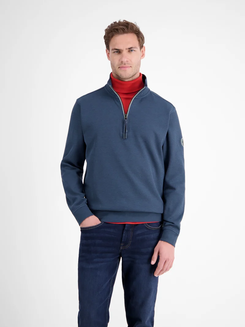 SWEATSHIRT/TROYER/RH/V-NE, STORM BLUE