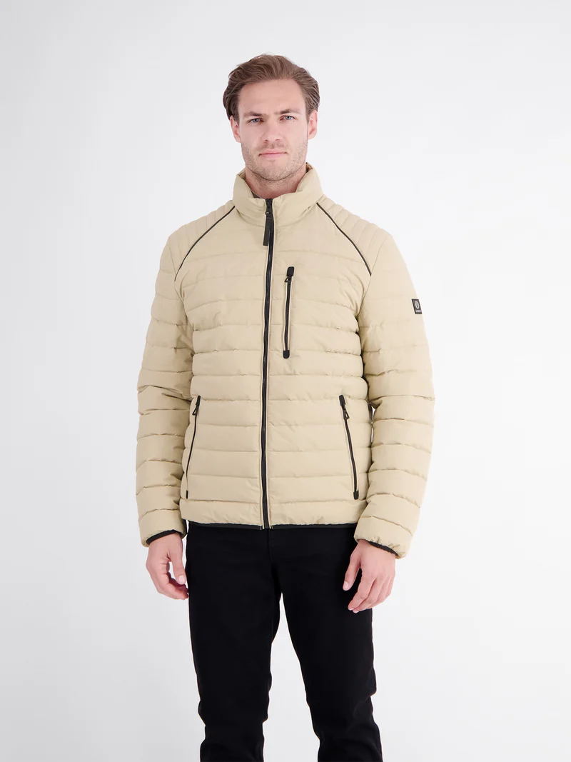 OUTDOORJACKE, GRAVEL BEIGE