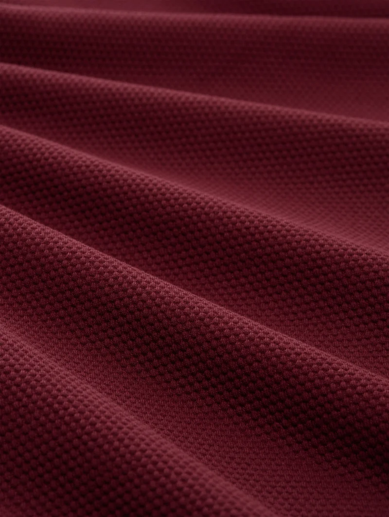 T-shirt hoody stripe structure, Preppy Plum