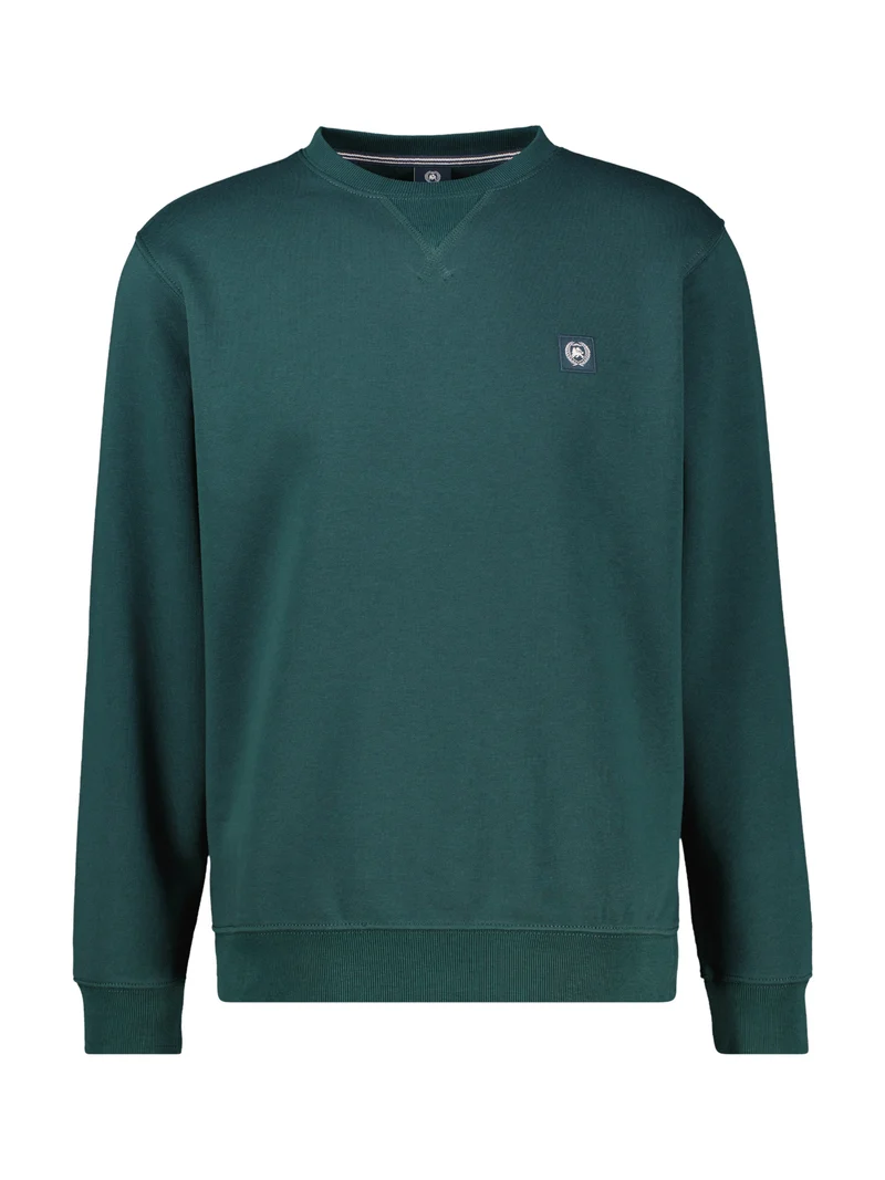 SWEATSHIRT/TROYER/RH/V-NE, CEDAR GREEN