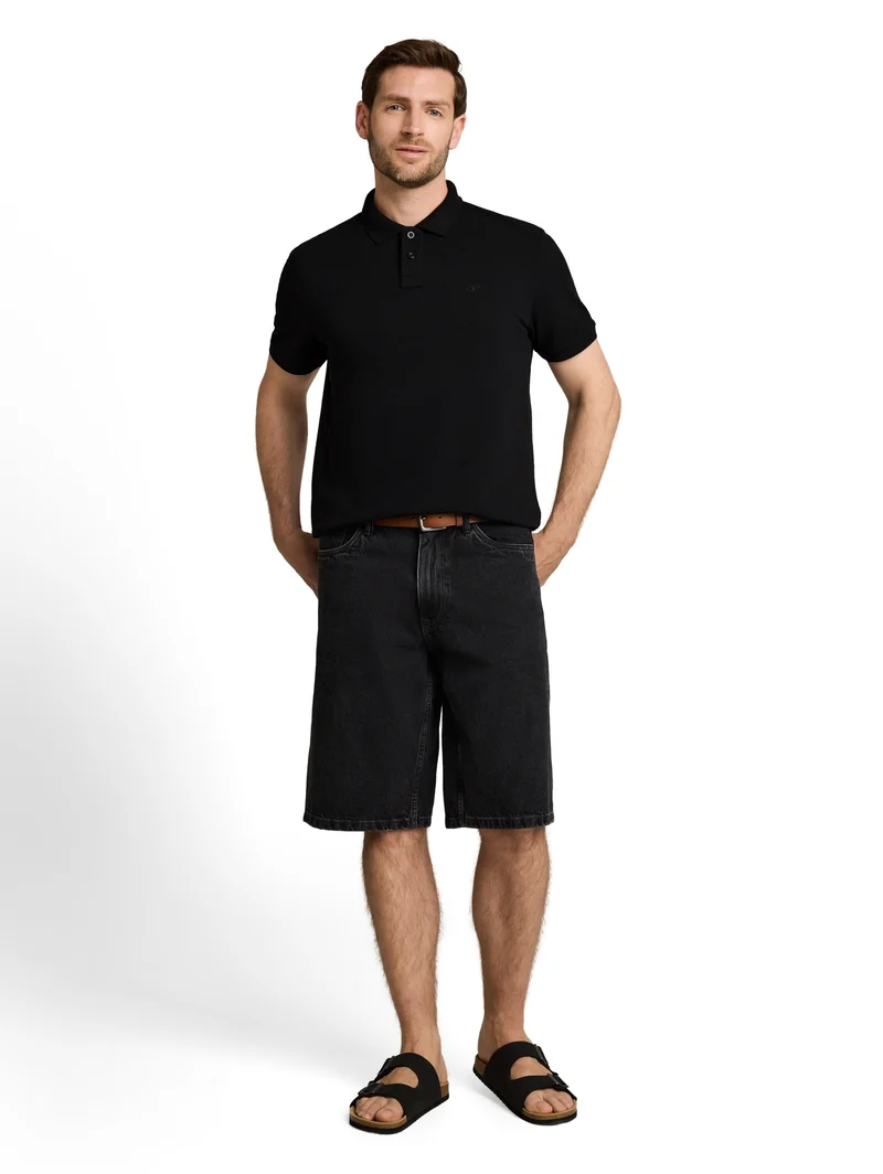 basic polo, Black