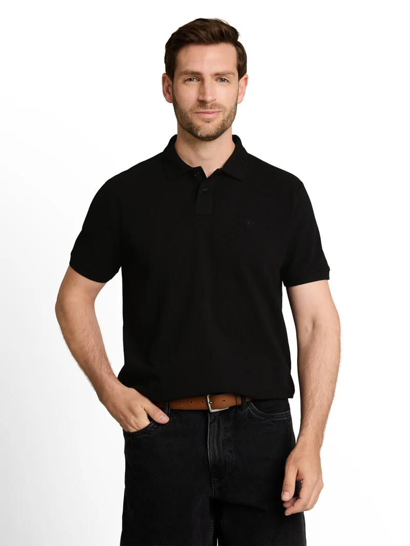 basic polo, Black