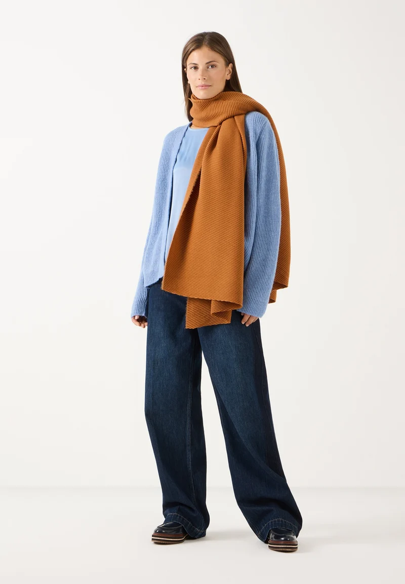 Cardigan, autumn blue