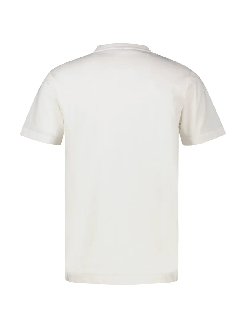 T-SHIRT/SERAFINO 1/2 ARM, BROKEN WHITE