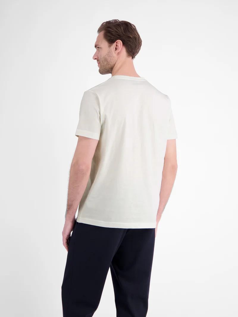 T-SHIRT/SERAFINO 1/2 ARM, BROKEN WHITE