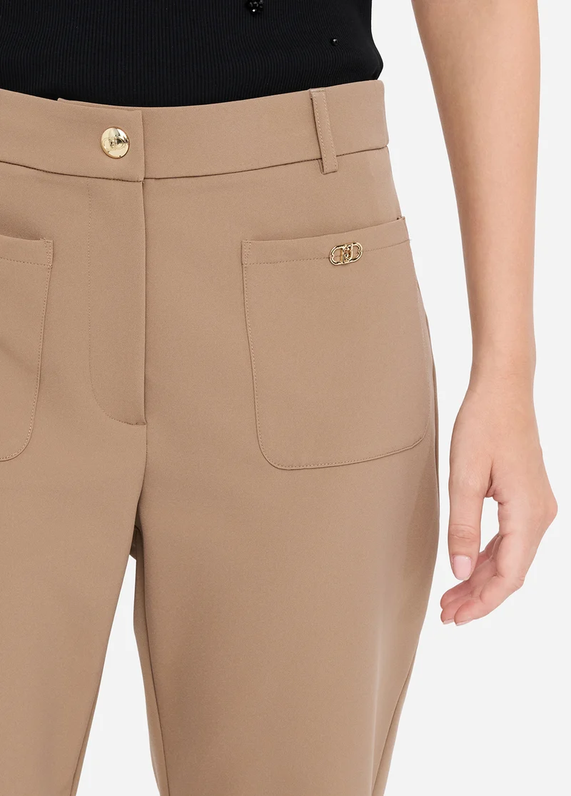 Slim-Fit Trousers