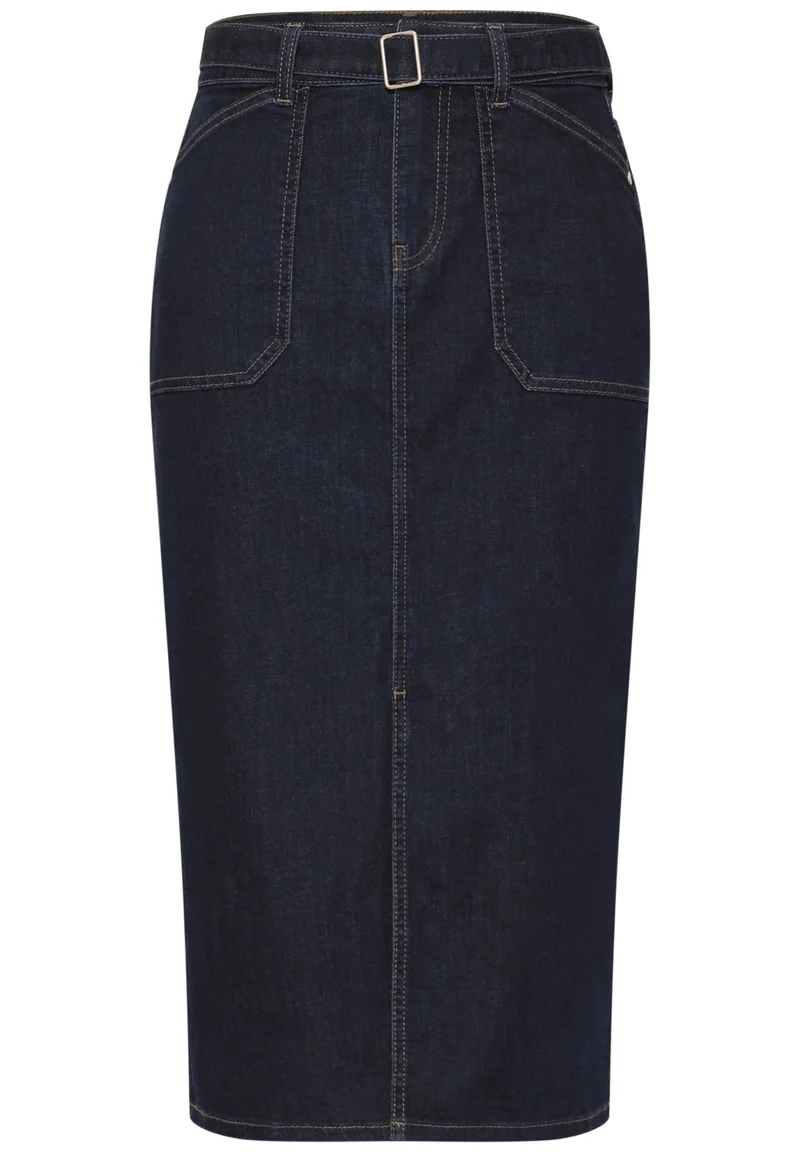Style Skirt,hw,rinse wash, Rinse Soft Washed
