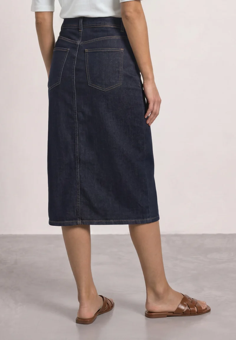 Style Skirt,hw,rinse wash, Rinse Soft Washed