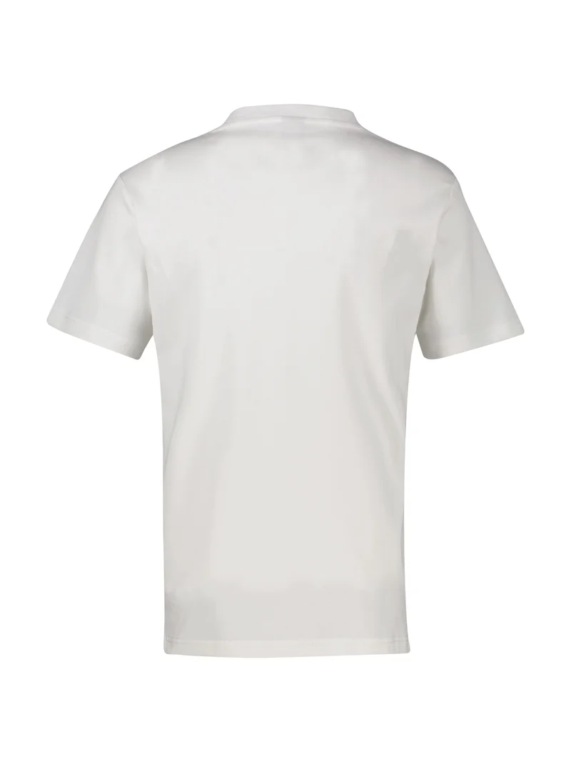 T-SHIRT/SERAFINO 1/2 ARM, BROKEN WHITE