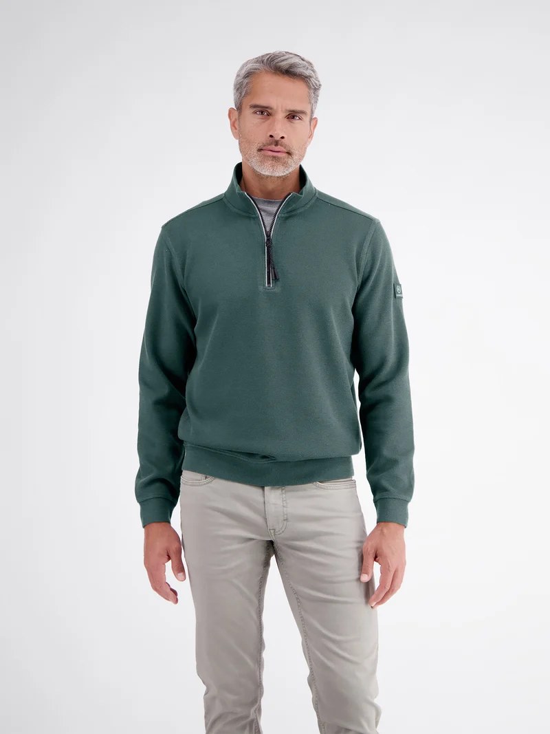 SWEATSHIRT/TROYER/RH/V-NE, CEDAR GREEN