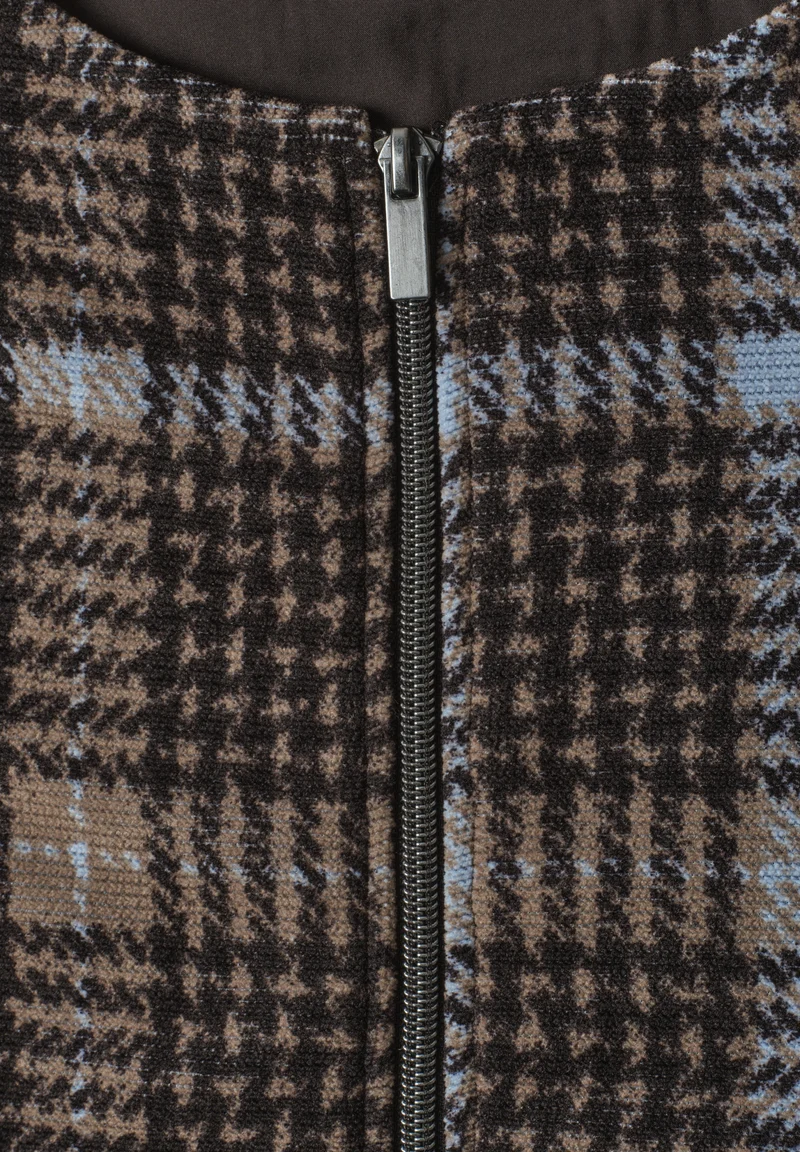 LTD QR printed cord structure, silk brown