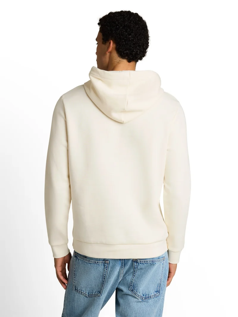 solid hoody, Gardenia White