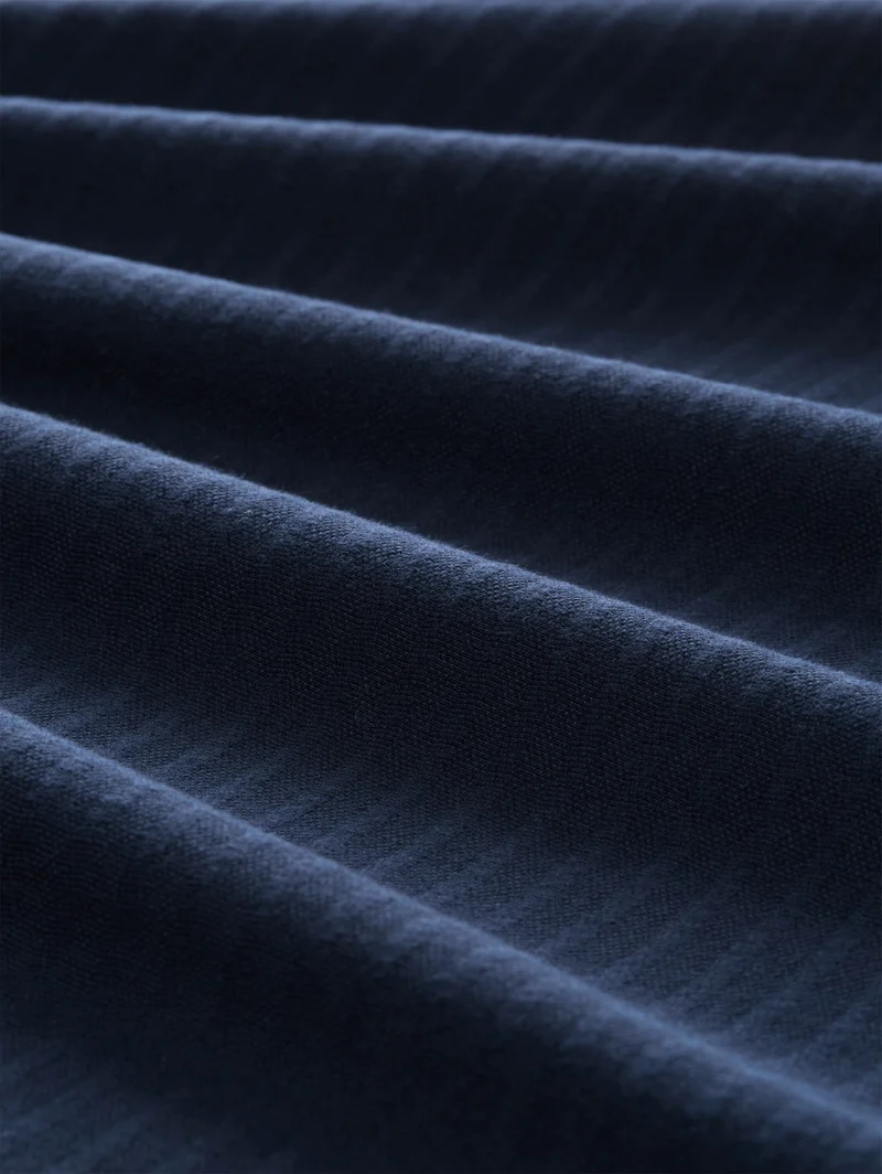 structured t-shirt, sky captain blue