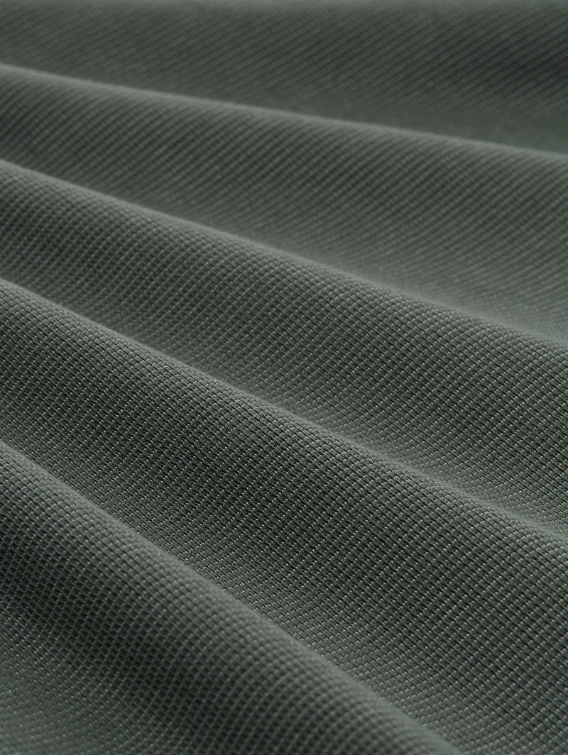 structured stand-up sweat jack, Darkest Olive