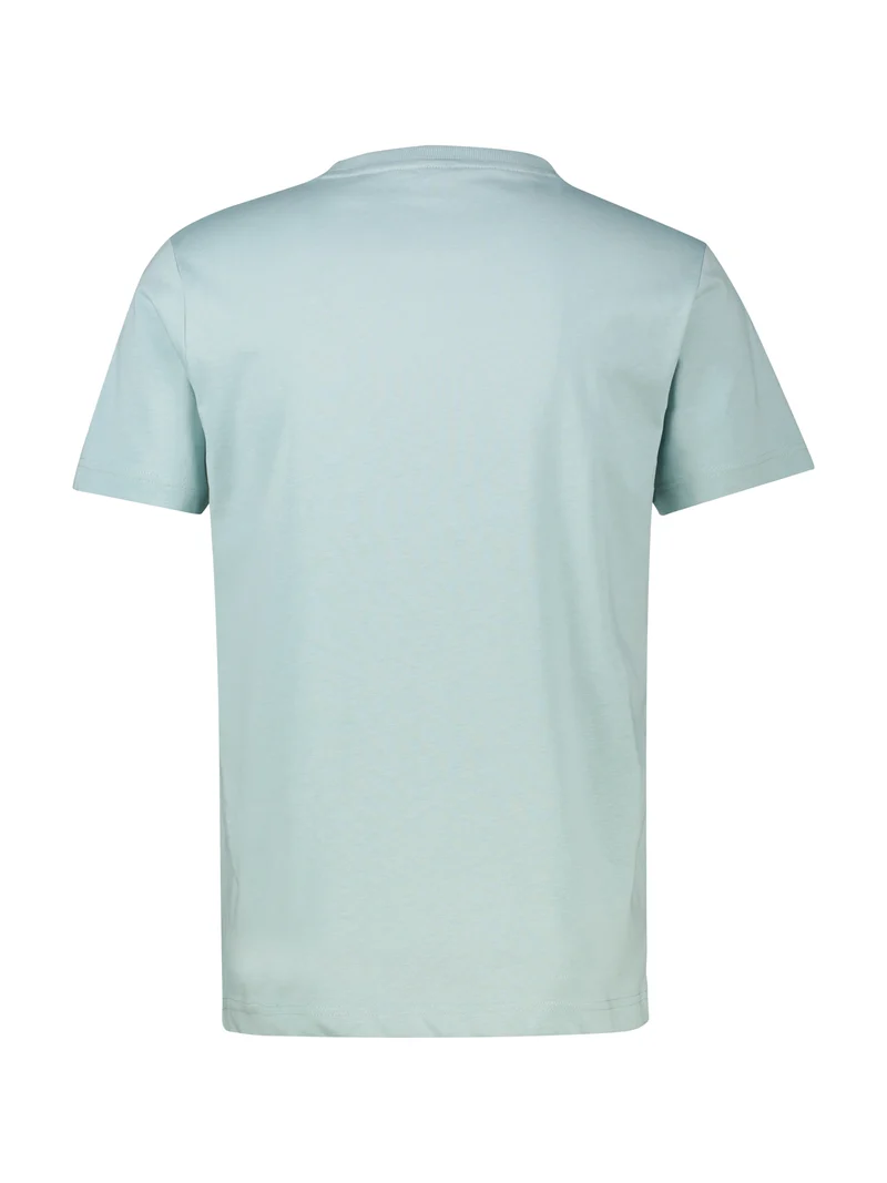 T-SHIRT/SERAFINO 1/2 ARM, MISTY BLUE