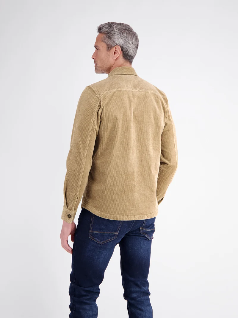 HEMD 1/1 ARM, GRAVEL BEIGE