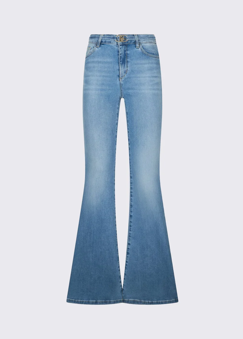 High-Rise Bootcut Jeans