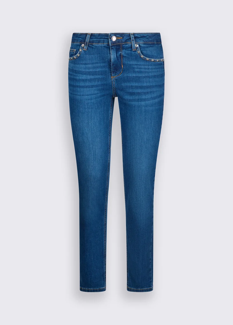 Skinny Jeans with Studs