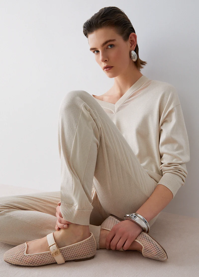 Lurex Trousers